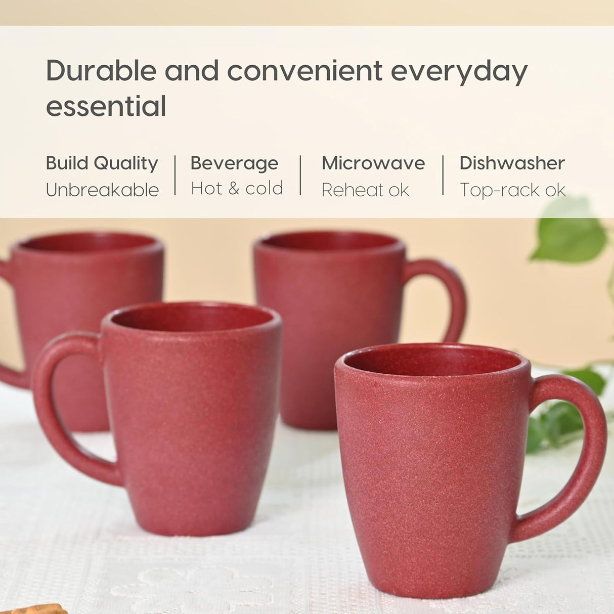 FRENVI Classic Cup 300 ml | 4 Pcs