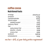 Coffee Cocoa Protein Bar