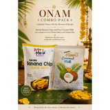 Onam Combo Pack – Kerala Banana Chips & Coconut Milk