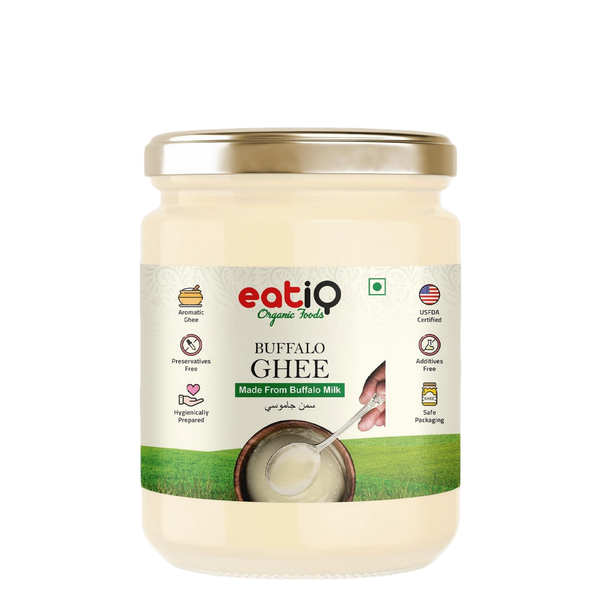 EATIQ Buffalo Ghee | 500 ml