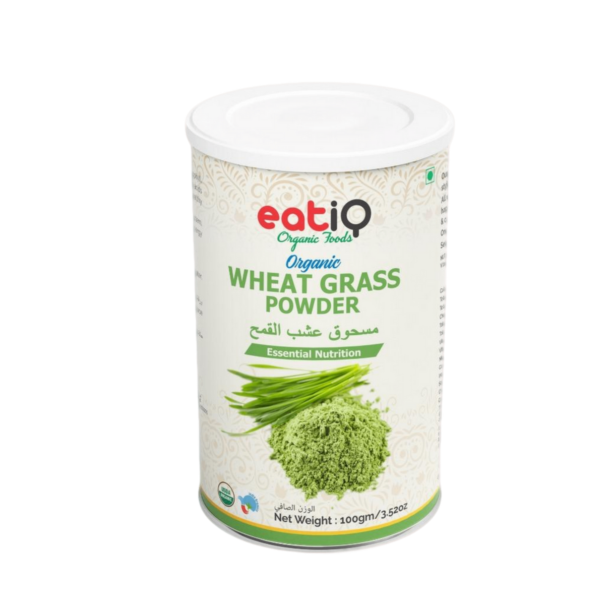 EATIQ Organic Wheatgrass Powder