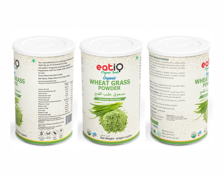 EATIQ Organic Wheatgrass Powder