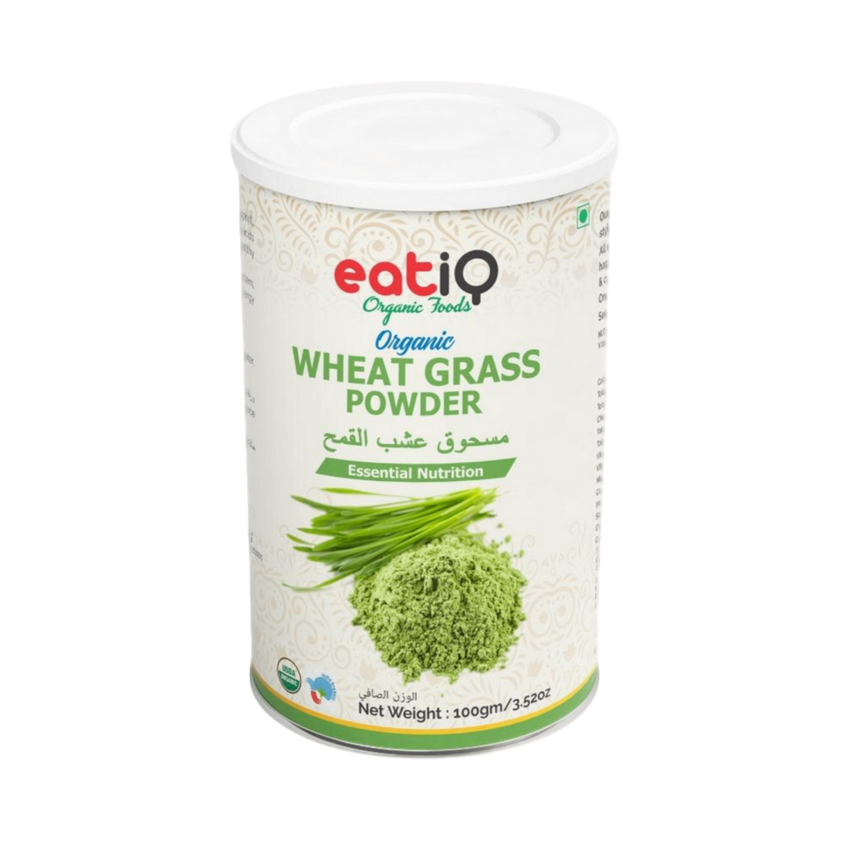 EATIQ Organic Wheatgrass Powder