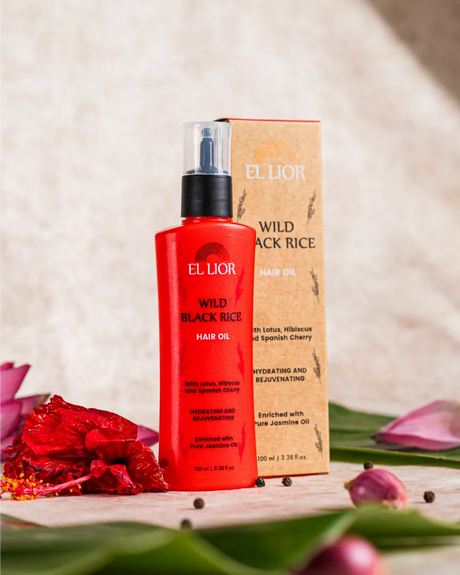 EL LIOR Wild Black Rice Hair Oil | 100 ml