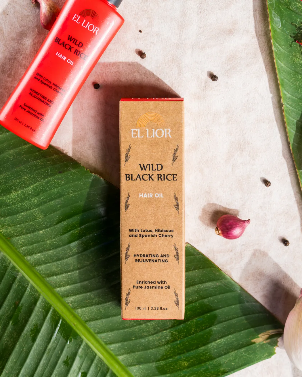 EL LIOR Wild Black Rice Hair Oil | 100 ml