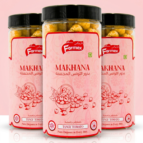 Farmex Roasted Makhana Tangy Tomato | 60g