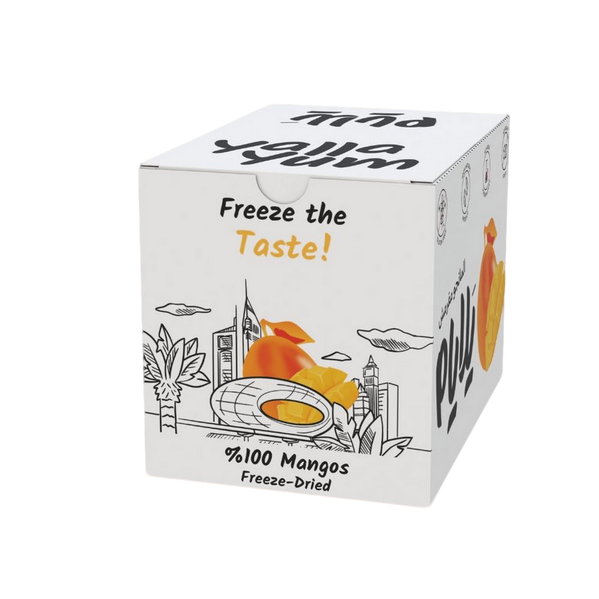 YALLA YUM Freeze Dried Mango | 6 Pcs x 15 g