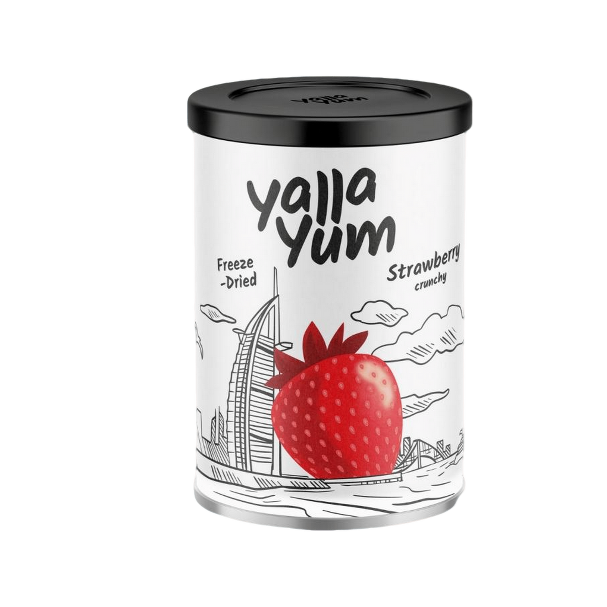 YALLA YUM Freeze Dried Strawberry | 35 g