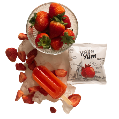 YALLA YUM Freeze Dried Strawberry | 35 g