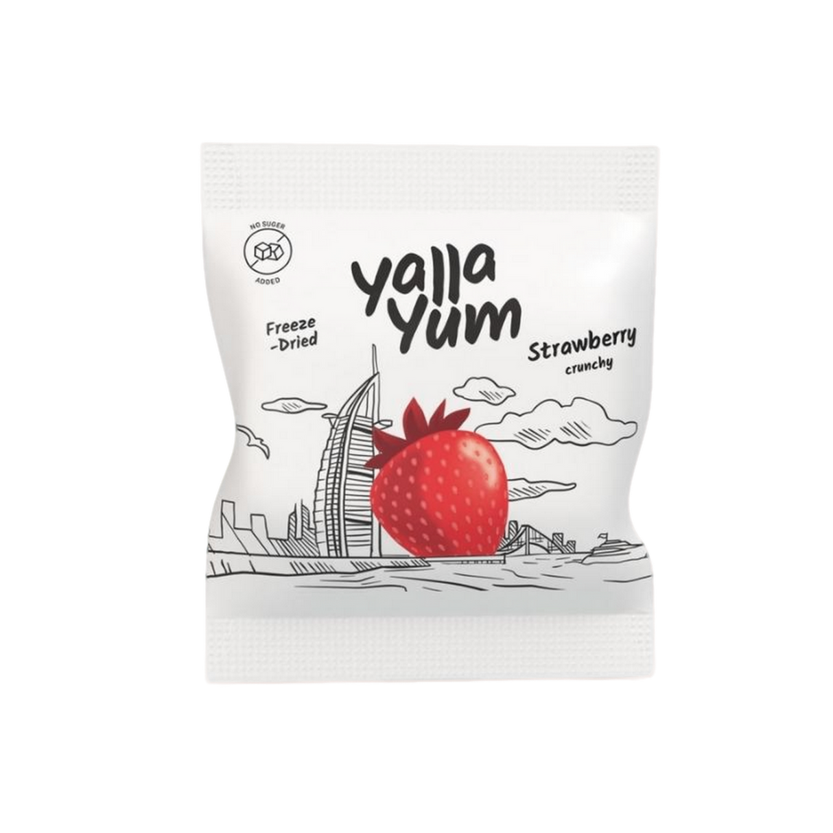 YALLA YUM Freeze Dried Strawberry | 8 g