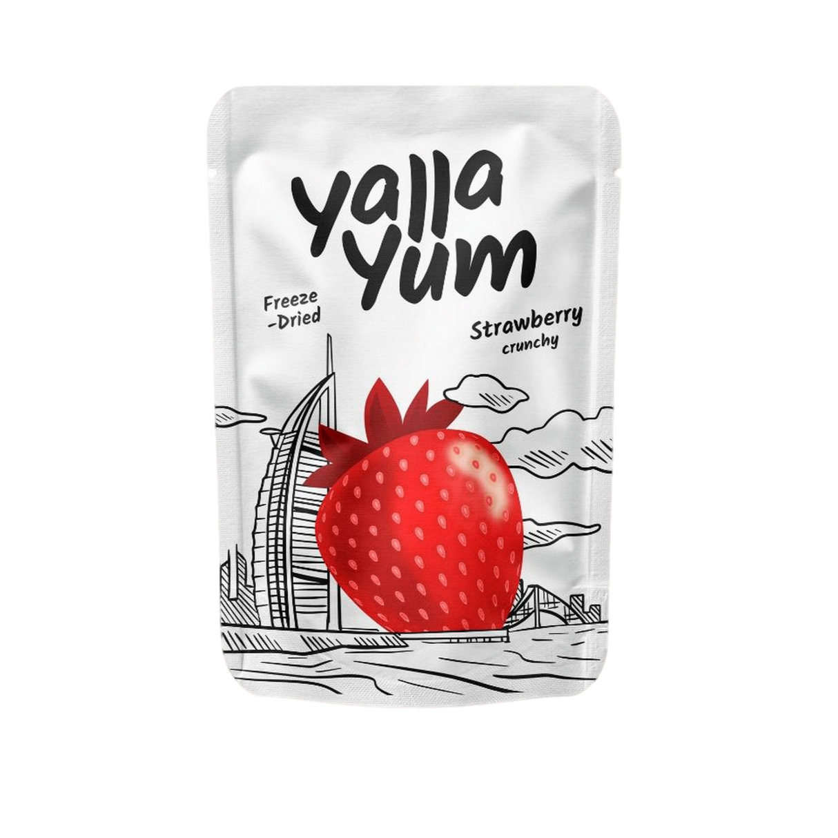 YALLA YUM Freeze Dried Strawberry | 20 g