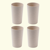 FRENVI Frosted Tumbler Cup 250 ml | 4 pcs