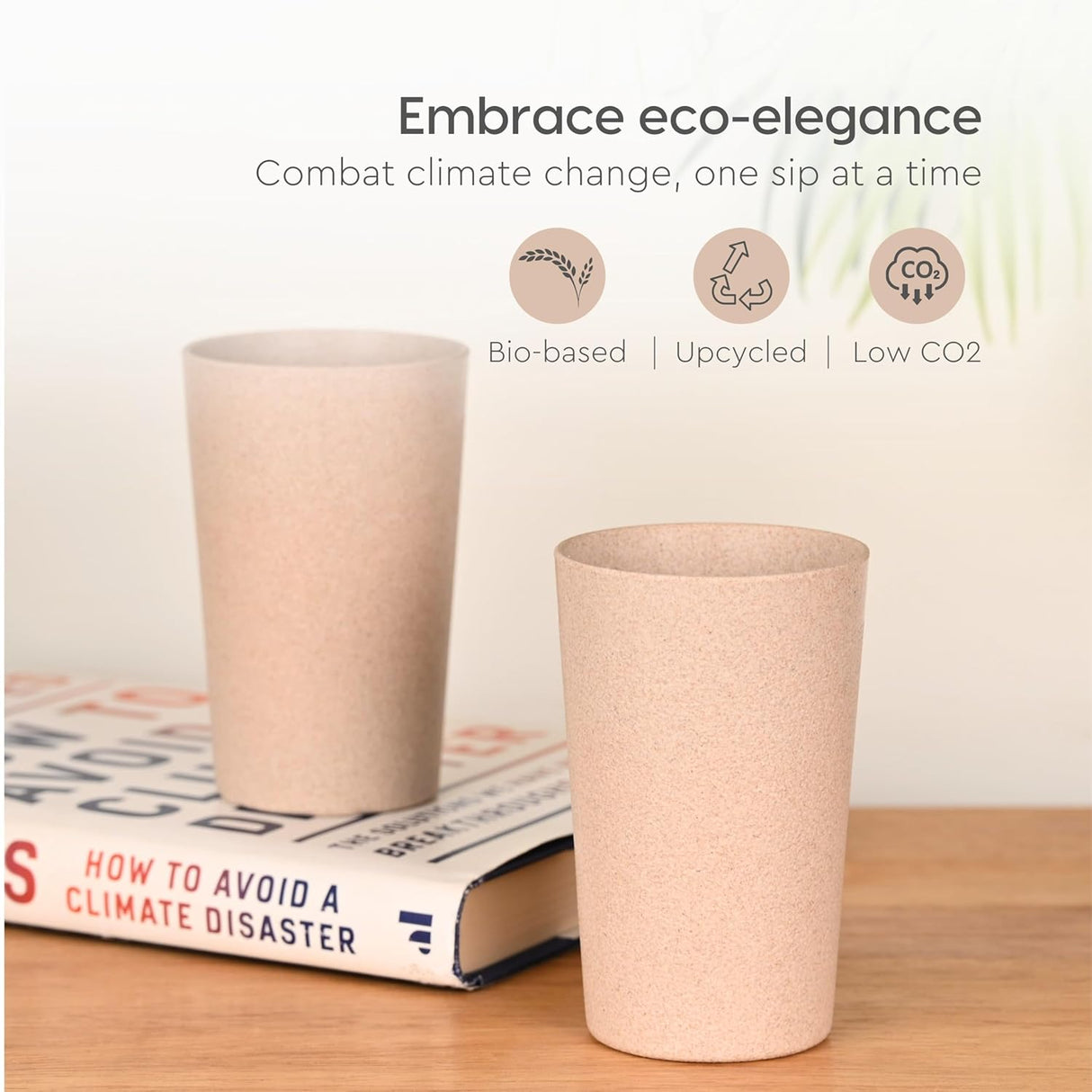 FRENVI Frosted Tumbler Cup 250 ml | 4 pcs