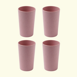 FRENVI Frosted Tumbler Cup 250 ml | 4 pcs