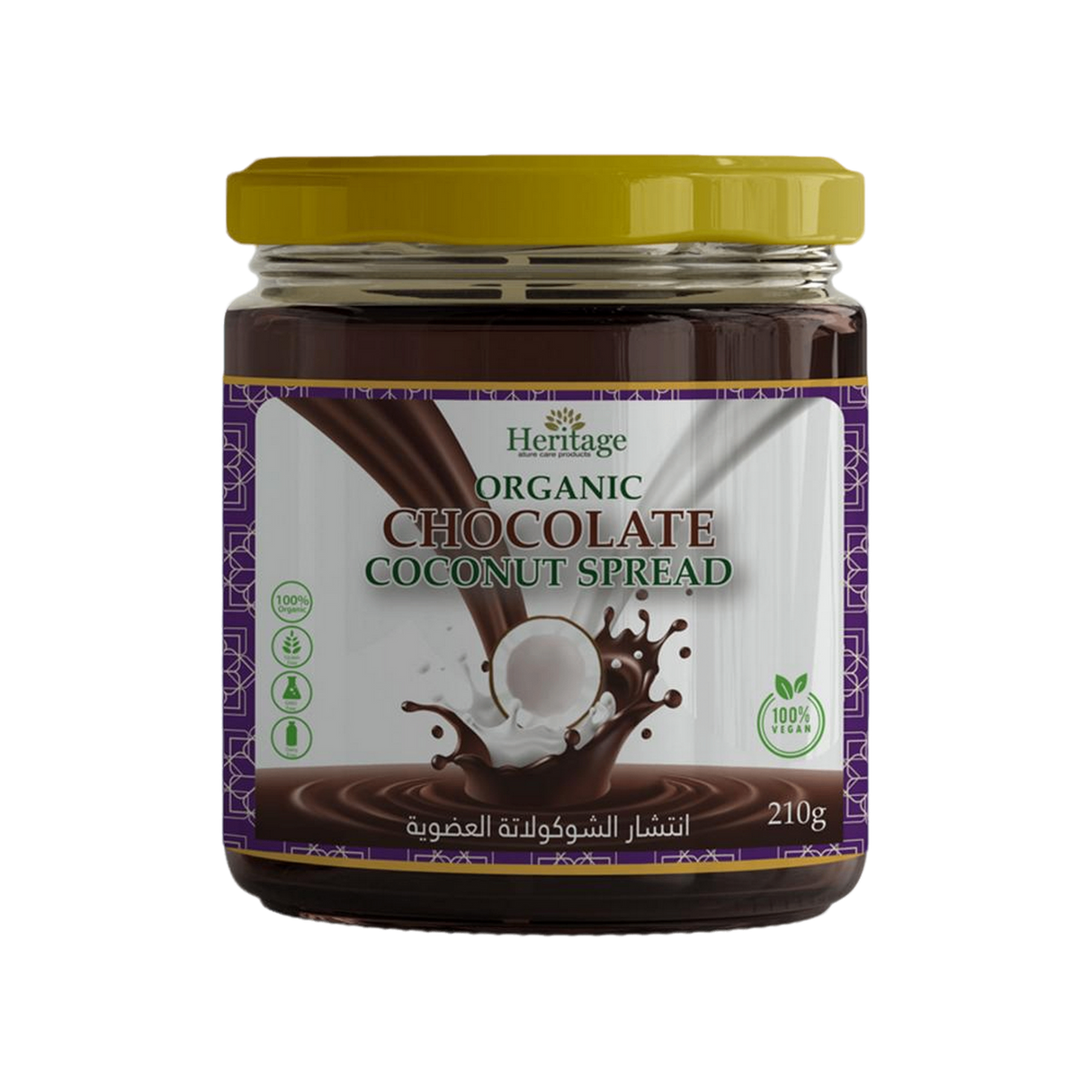 HERITAGE Organic Chocolate Coconut Spread