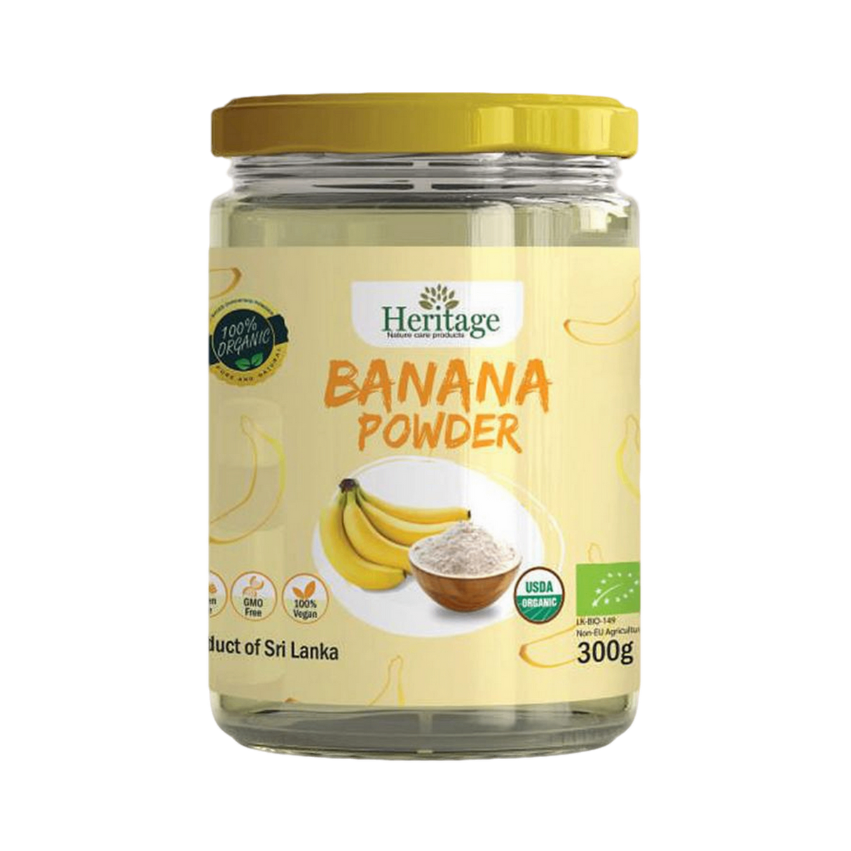 HERITAGE Organic Banana Powder (Flour)