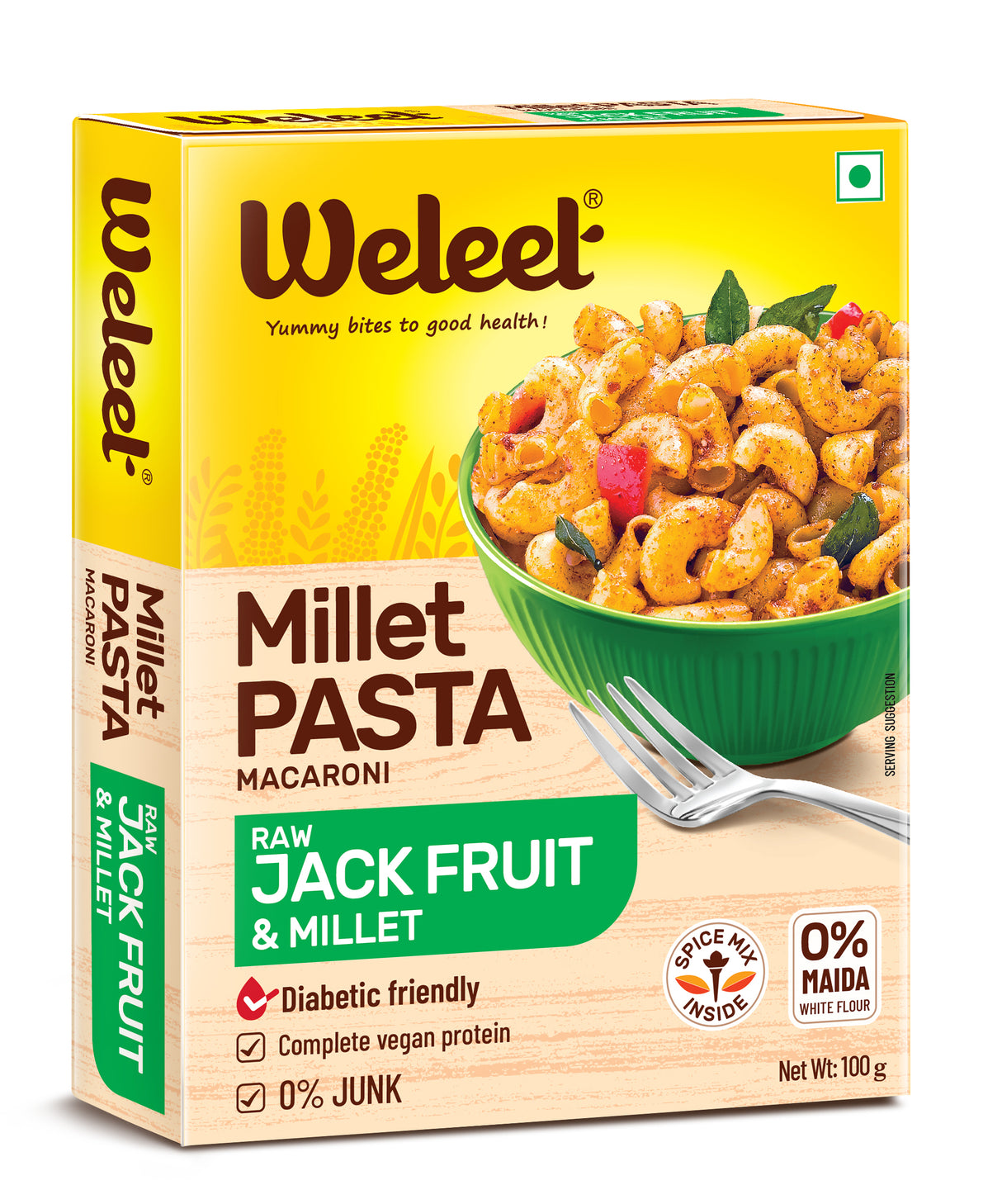 WELEET Pasta - Millet & Jackfruit