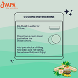 Jvapa Rice Paper Sheet - For Salad &Summer Rolls | 200g