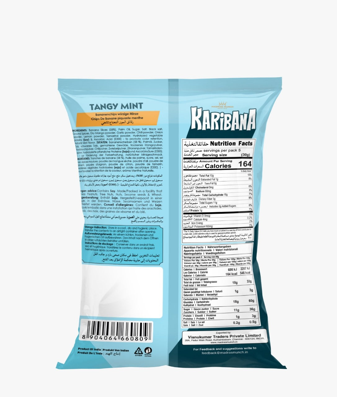 KARIBANA Assorted Banana Chips - Pack of 3