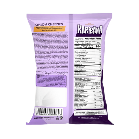 KARIBANA Banana Chips - Onion Cheezies