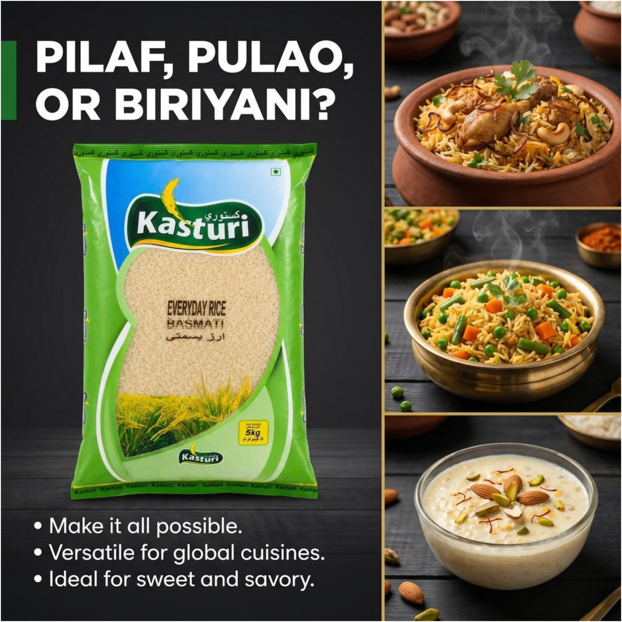 Kasturi Everyday Basmati Rice 5kg