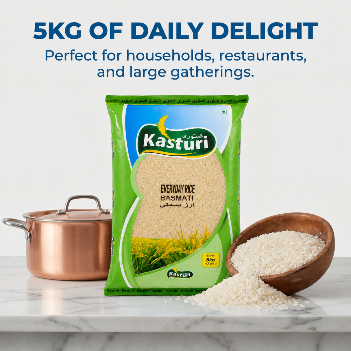 Kasturi Everyday Basmati Rice 5kg