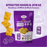 NIHKAN Baked Classic Sesame Protein Crackers | 100g