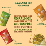 Nihkan Millet Kurmura Puffs – Bombay Chatpata Bhel | 70g