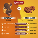 Nutrisum Oats Cookies - Chocolate Orange | 70g