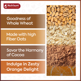 Nutrisum Oats Cookies - Chocolate Orange | 70g