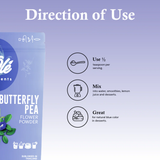 OLE Nutrients Butterfly Pea Flower Powder | 100g