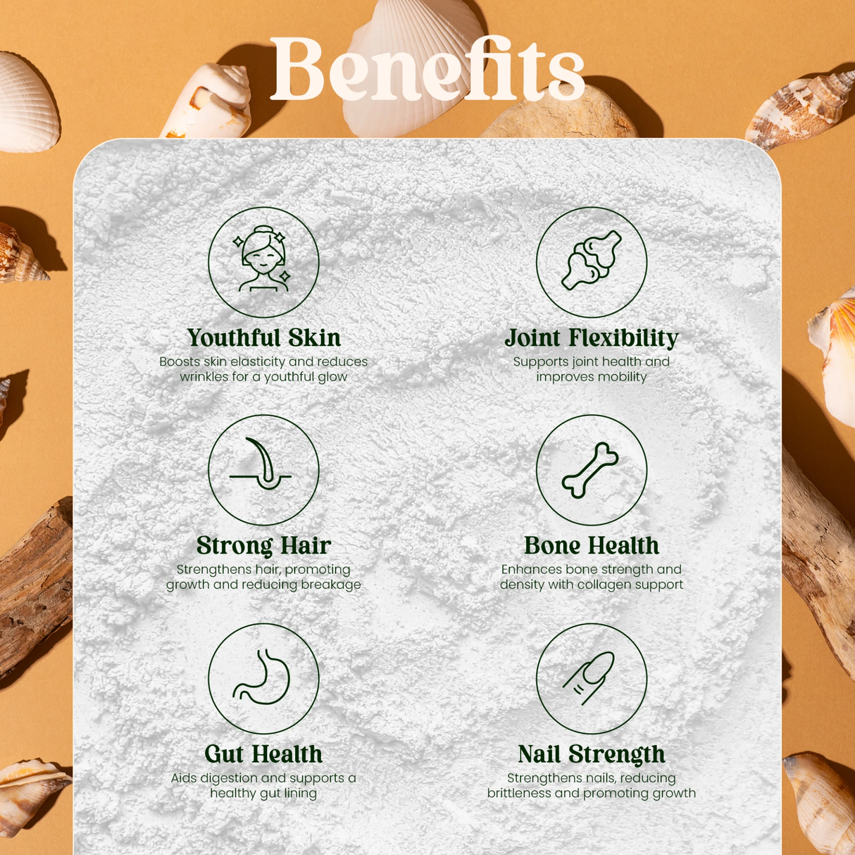 OLE Nutrients Marine Collagen Peptides Powder | 100g