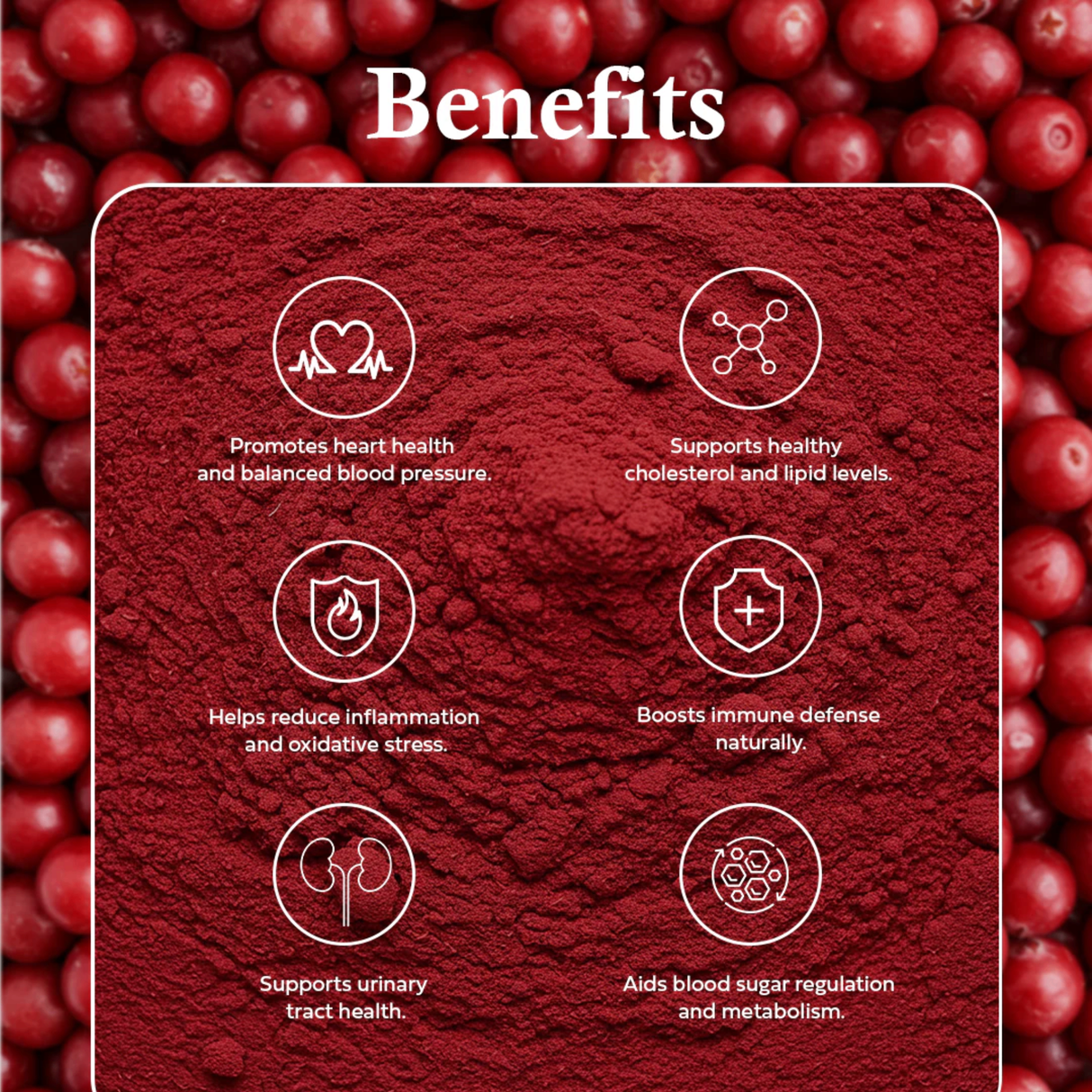 OLE Nutrients Wild Cranberry Juice Powder