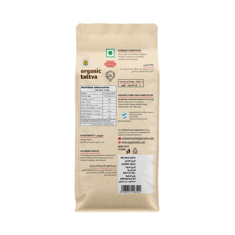 ORGANIC TATTVA   Ragi Flour