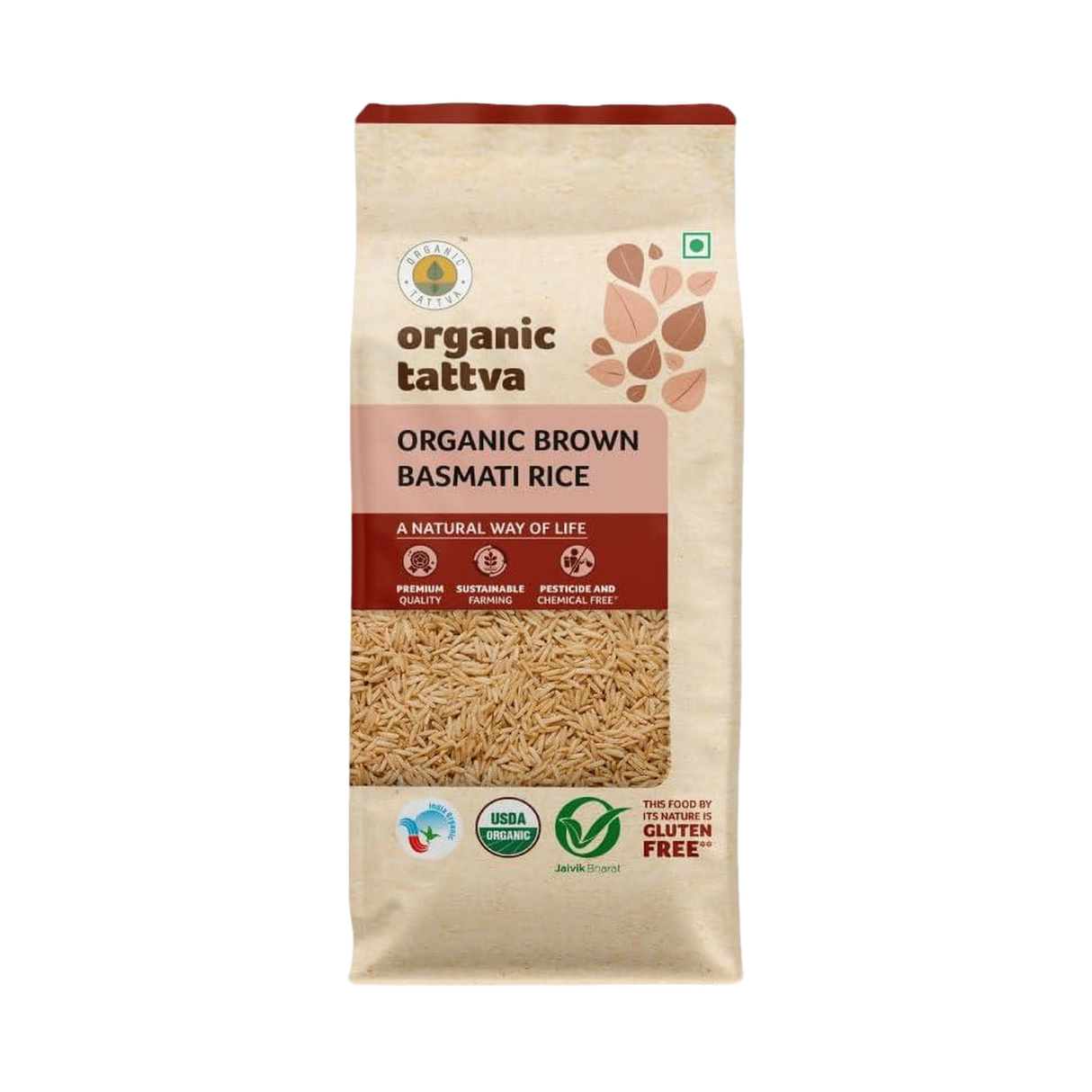 ORGANIC TATTVA  Brown Basmati Rice
