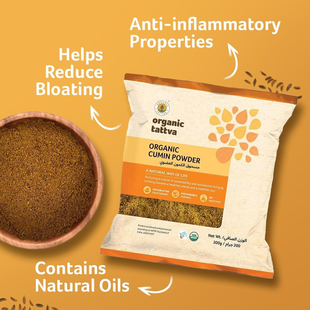 ORGANIC TATTVA  Cumin Powder