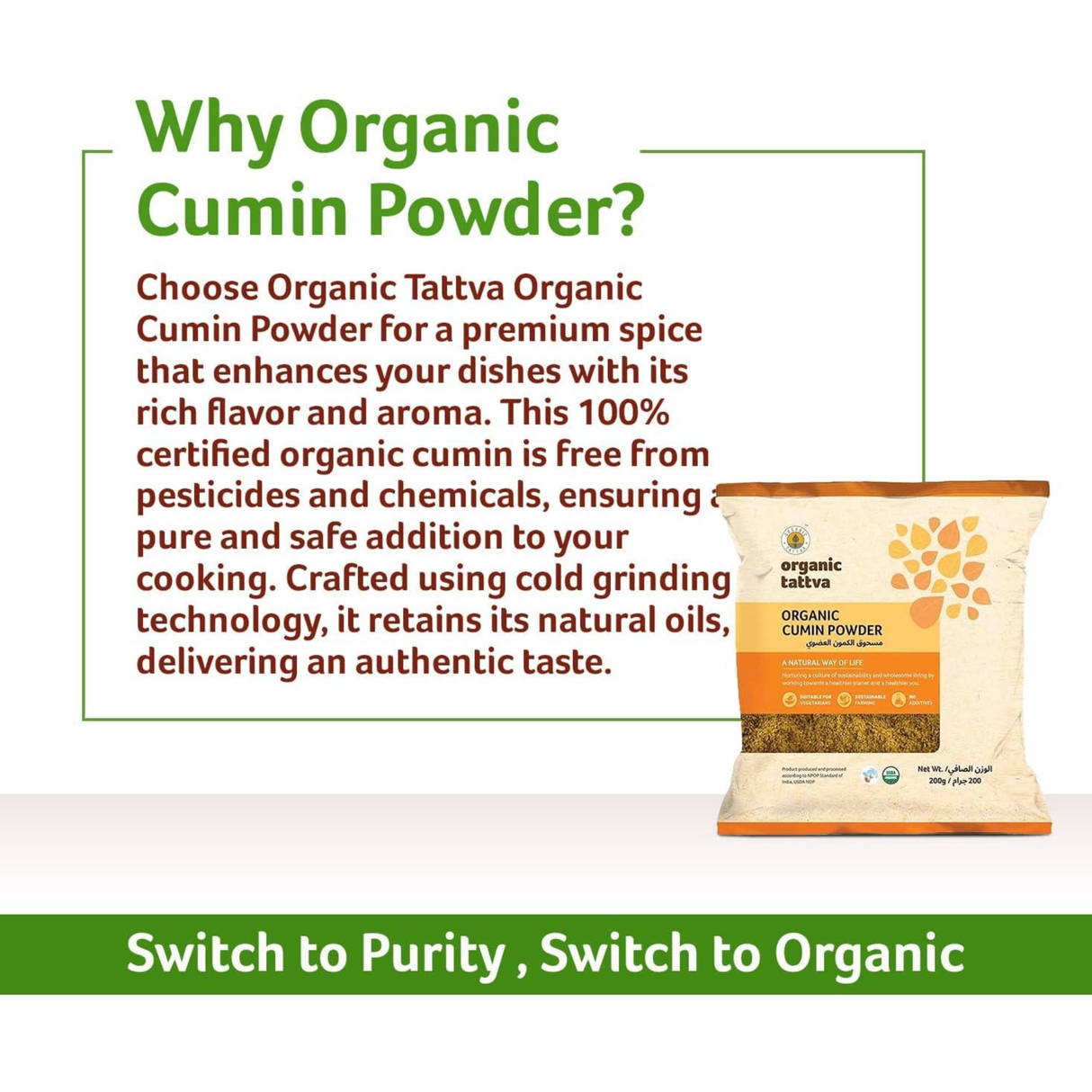 ORGANIC TATTVA  Cumin Powder