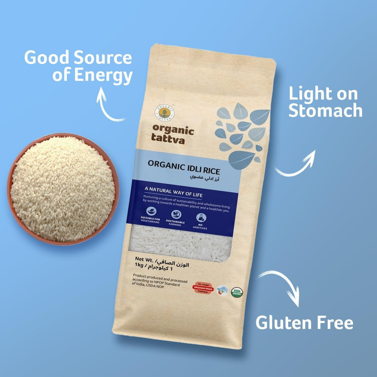 ORGANIC TATTVA  Idli Rice