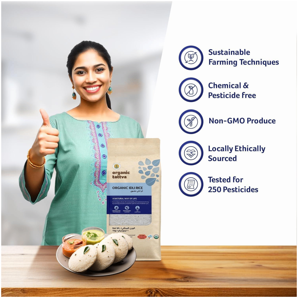 ORGANIC TATTVA  Idli Rice