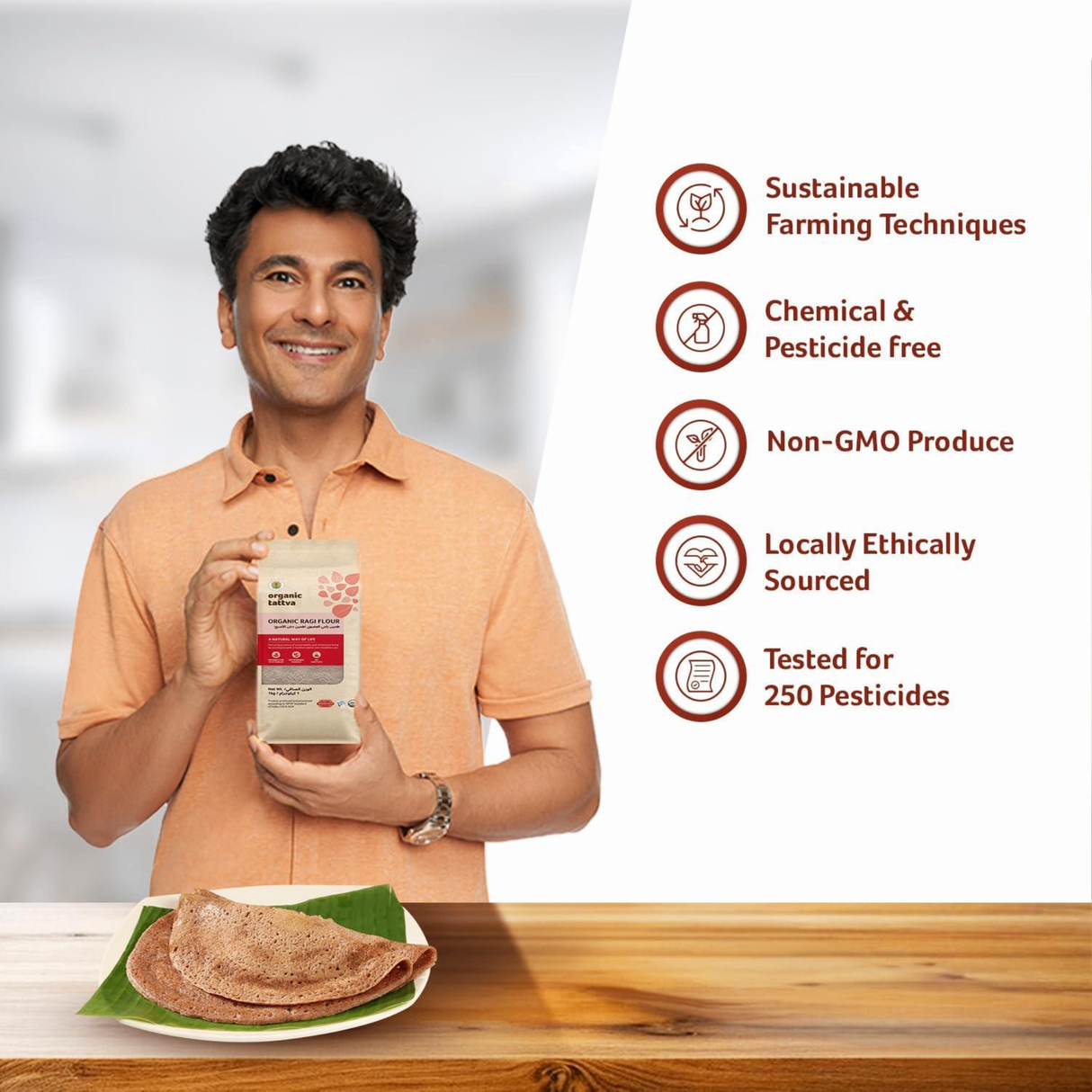 ORGANIC TATTVA   Ragi Flour