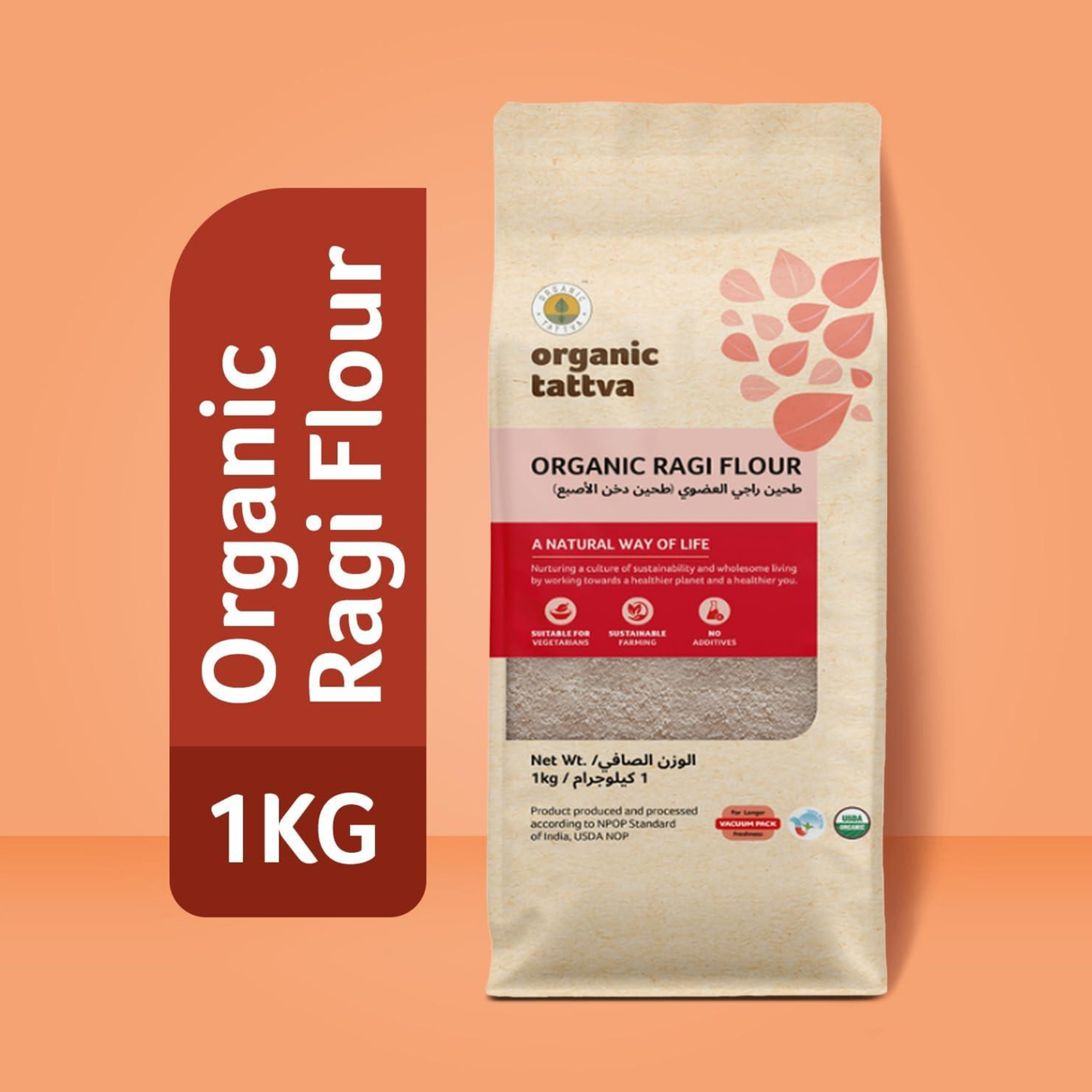 ORGANIC TATTVA   Ragi Flour