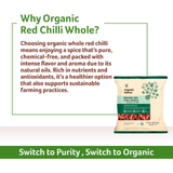 ORGANIC TATTVA Red Chilli Whole