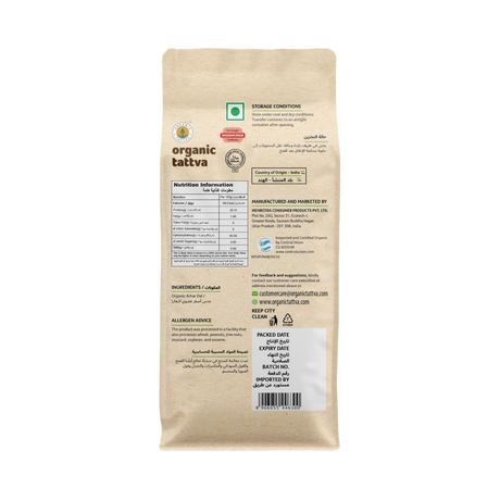 ORGANIC TATTVA  Toor Arhar Dal