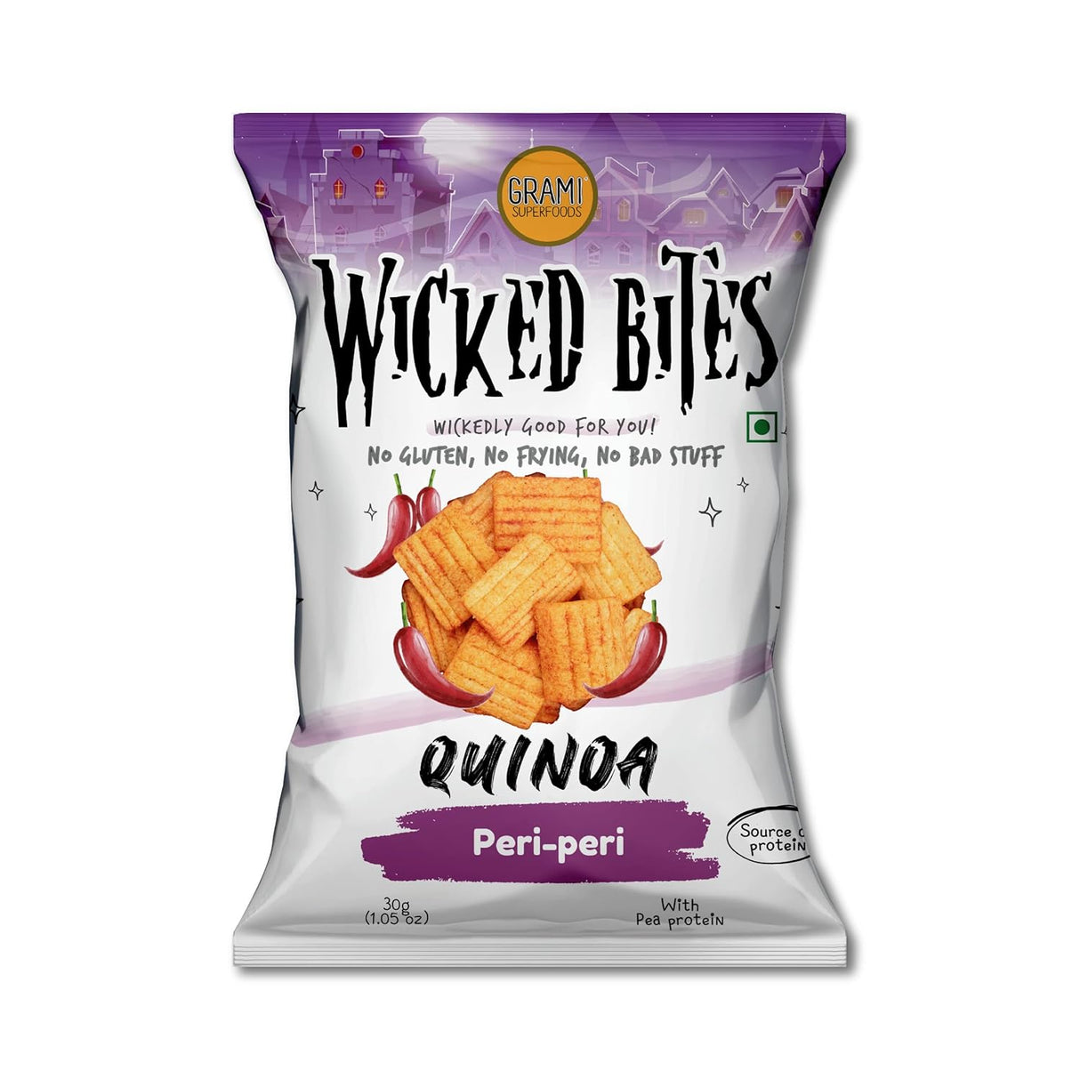 GRAMI Millet Wicked Bites: Quinoa Peri Peri