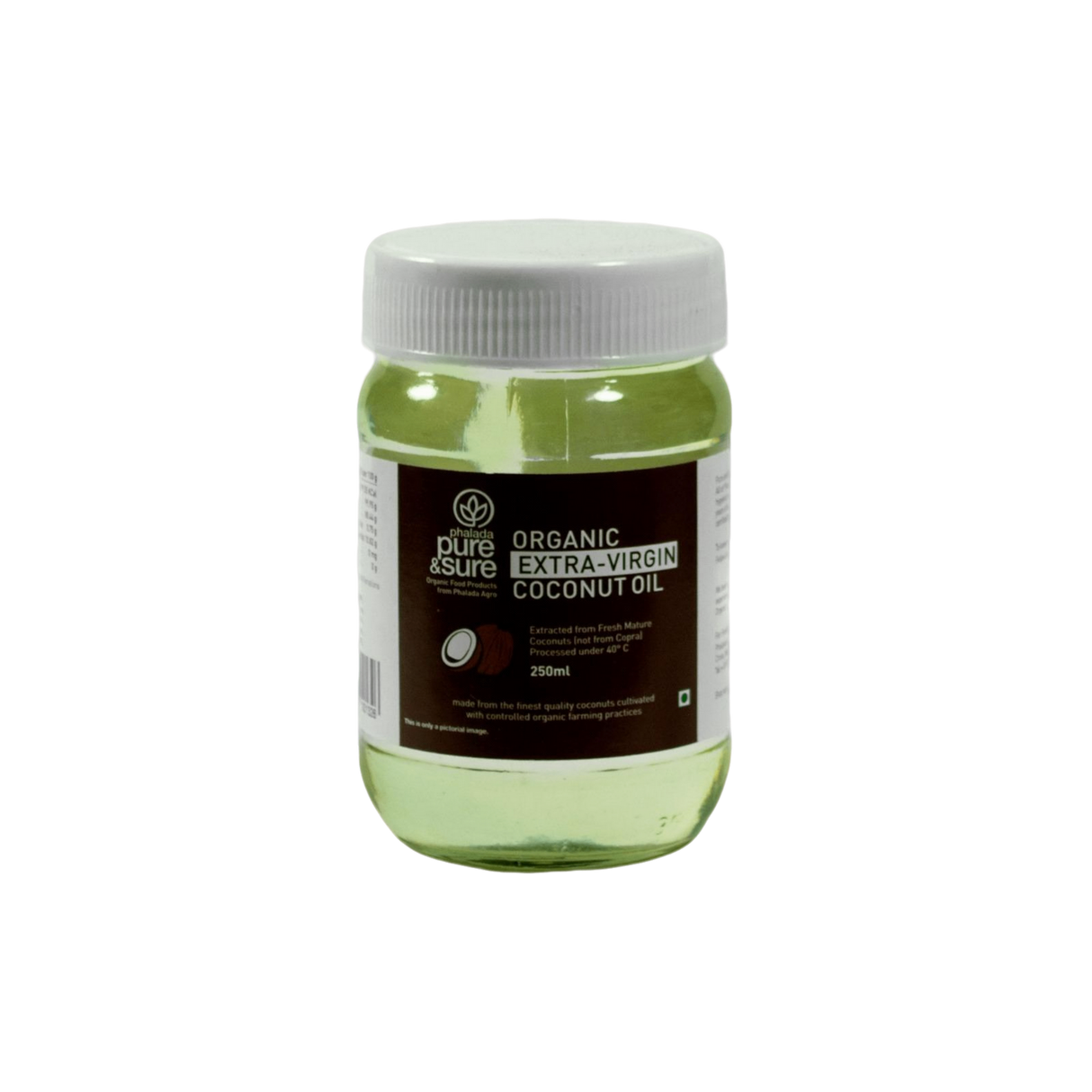 PURE & SURE Organic Extra Virgin Coconut Oil | 250 ml