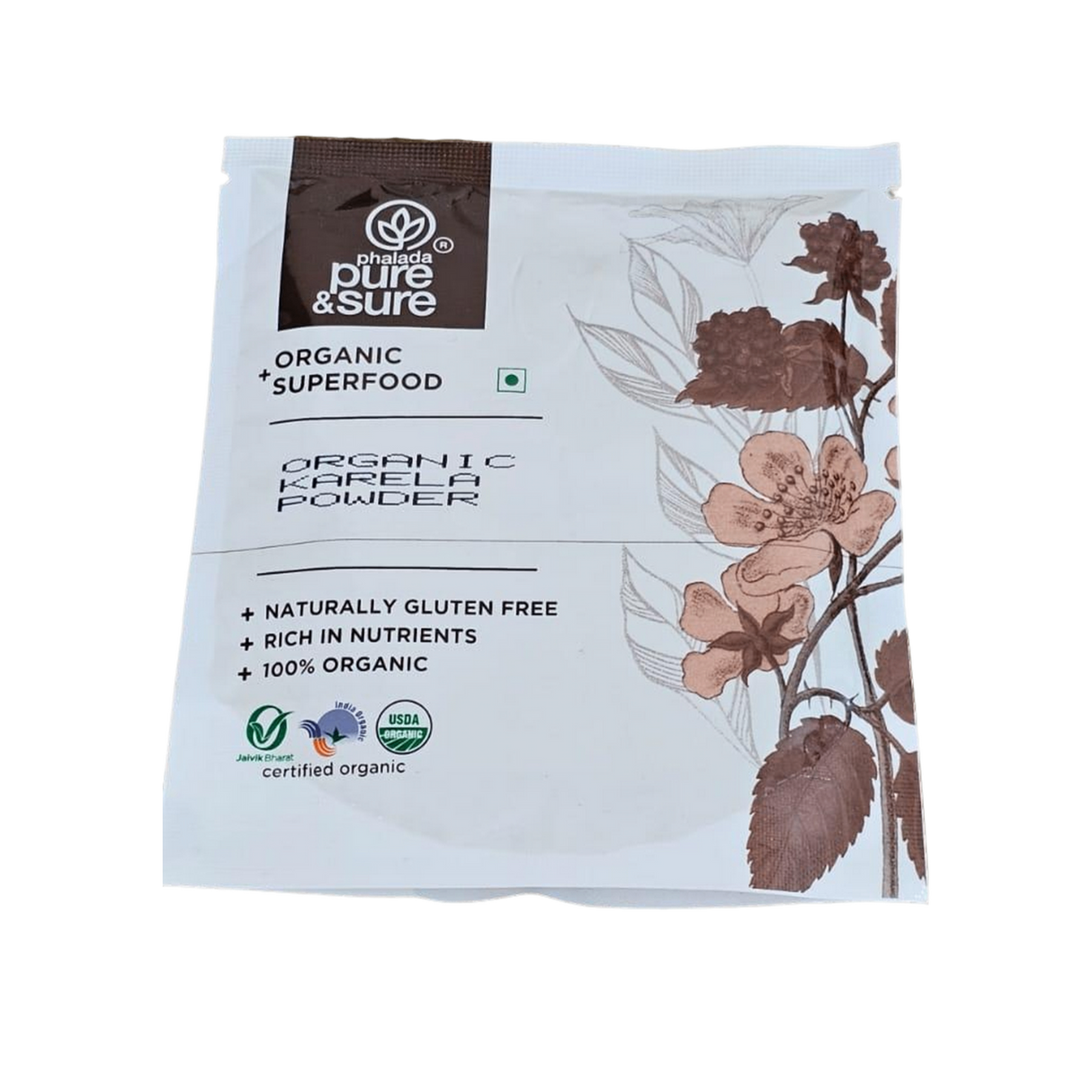 PURE & SURE Organic Bitter Gourd (Karela) Powder