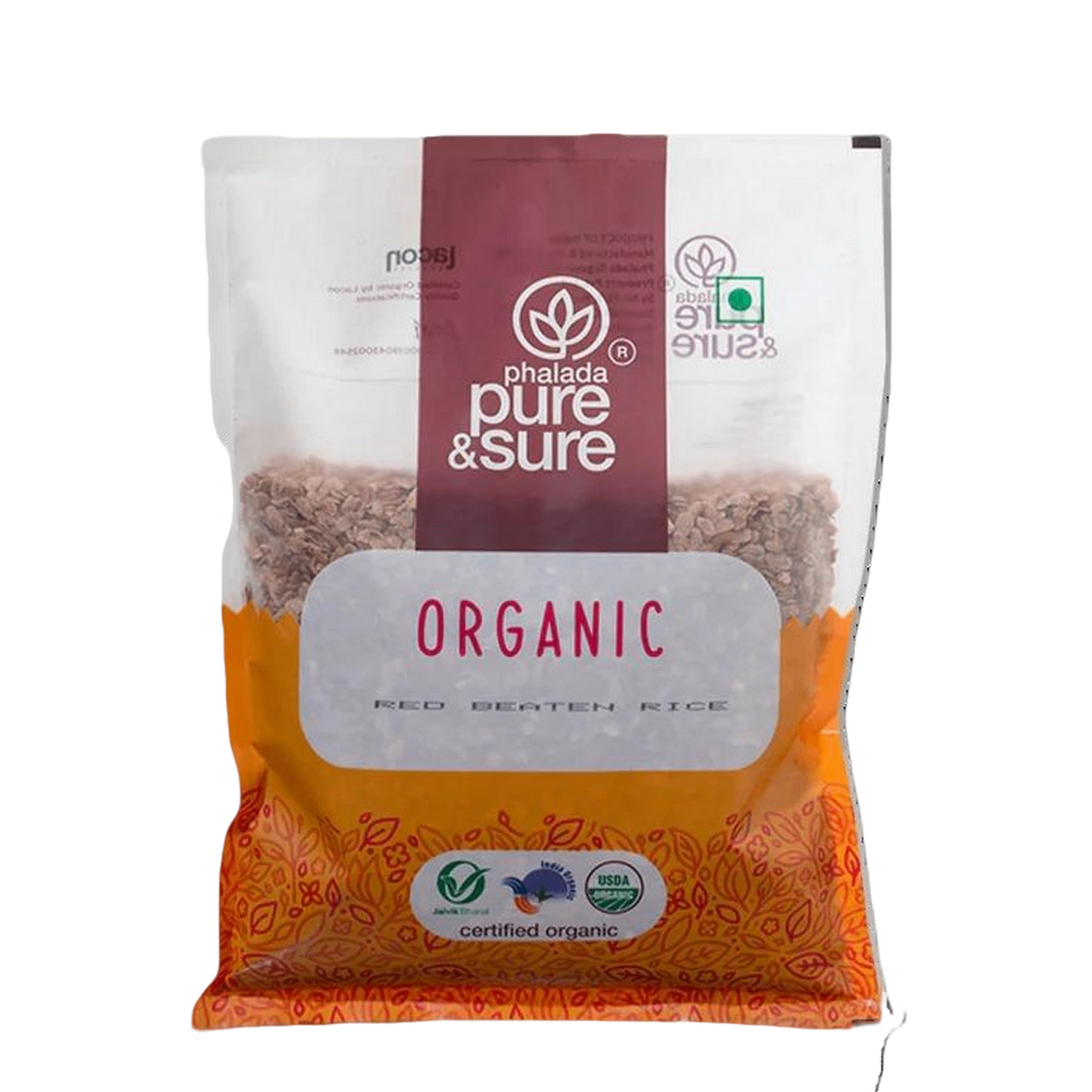 PURE & SURE Organic Red Beaten Rice (Poha)