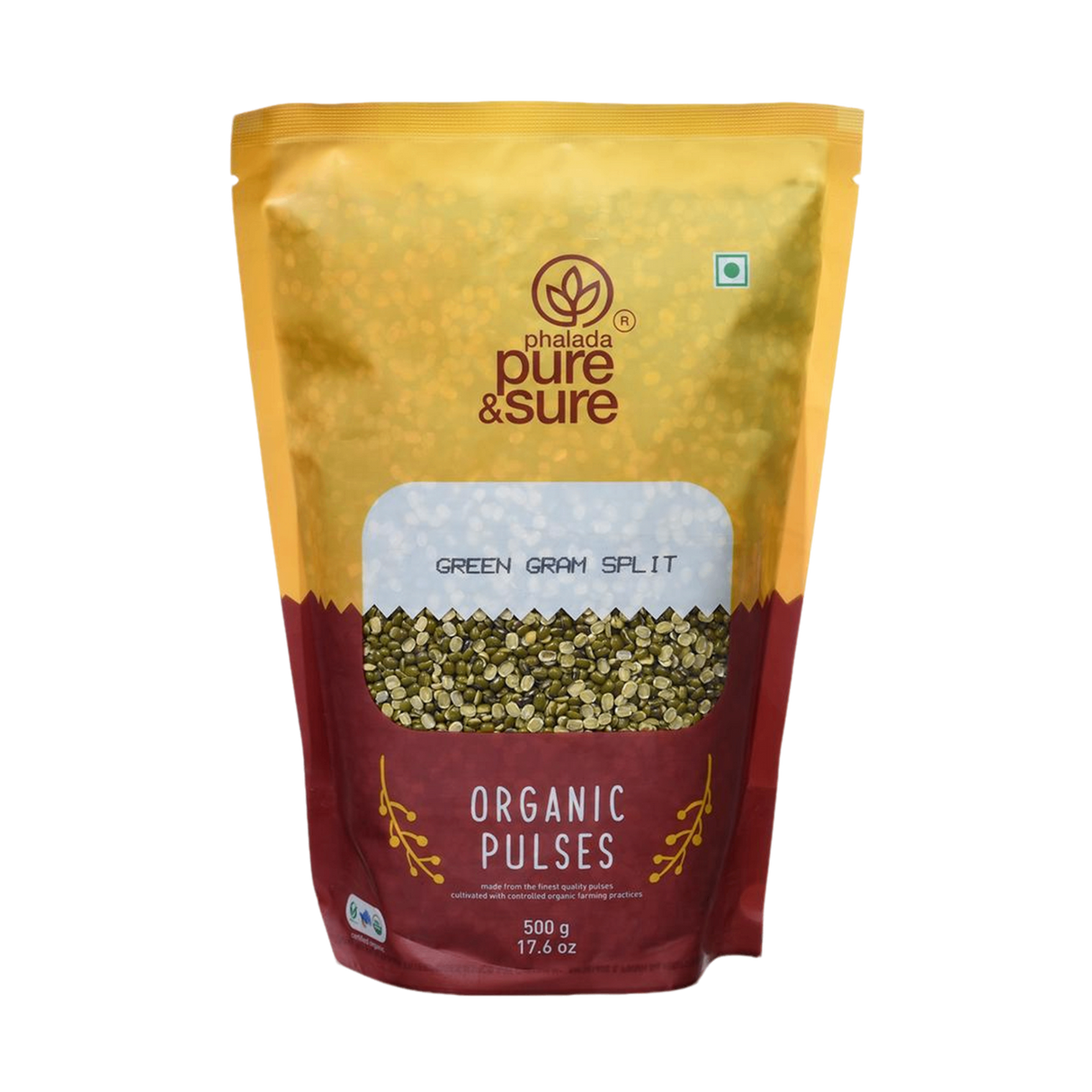 PURE & SURE Organic Green Gram (Moong-Split)