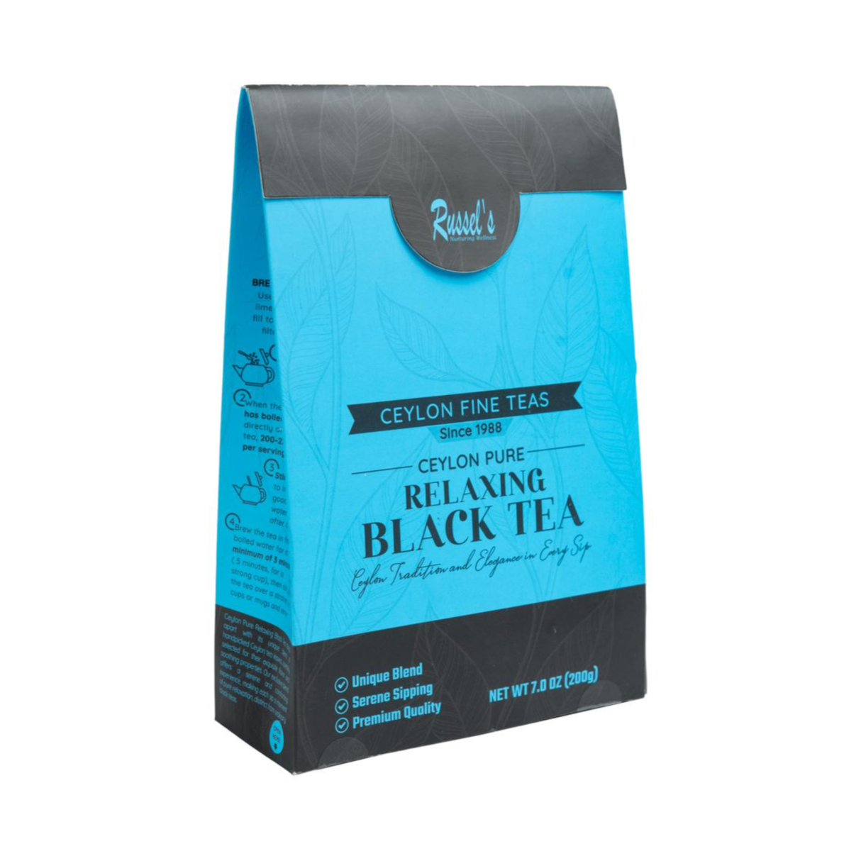 RUSSEL'S Ceylon Pure Relaxing Black Tea | 50g