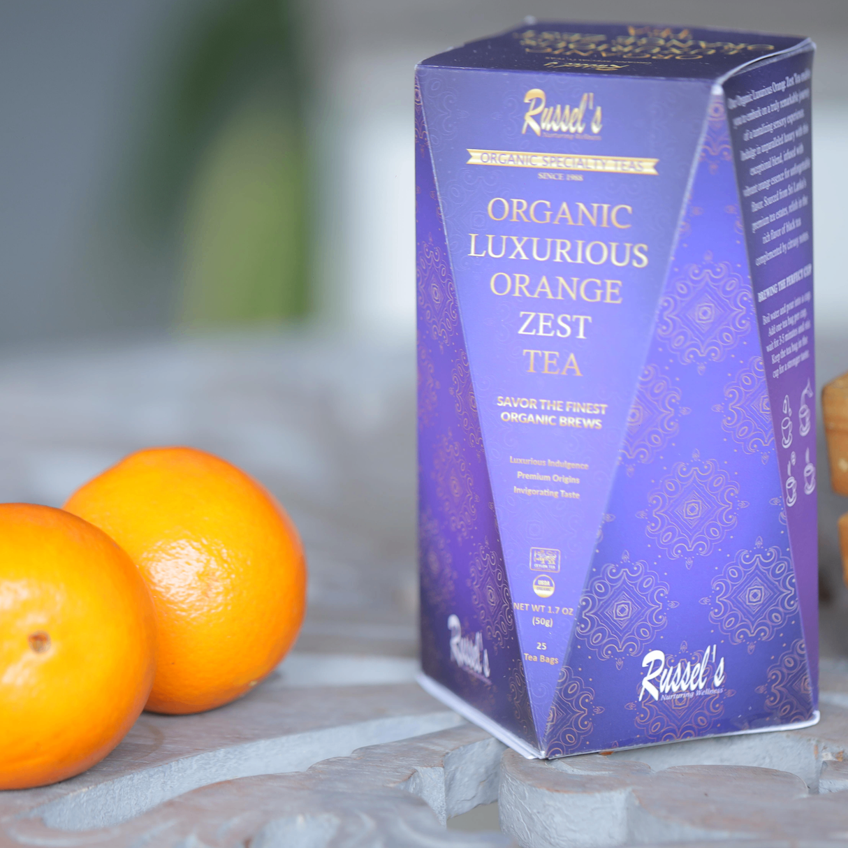RUSSEL'S Organic Luxurious Orange Zest Tea | 50g